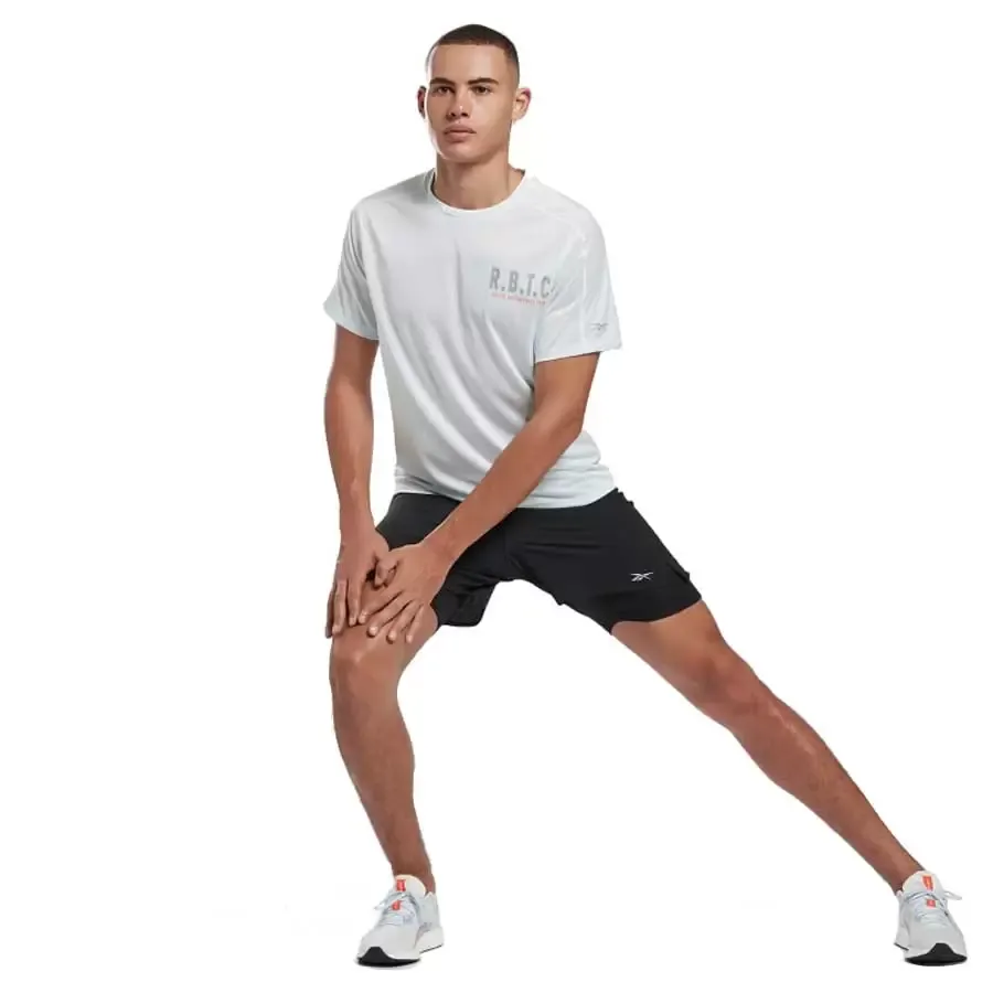 Imagen 3 de 4 de Remera Reebok Osr Reflect Move T-CELESTE