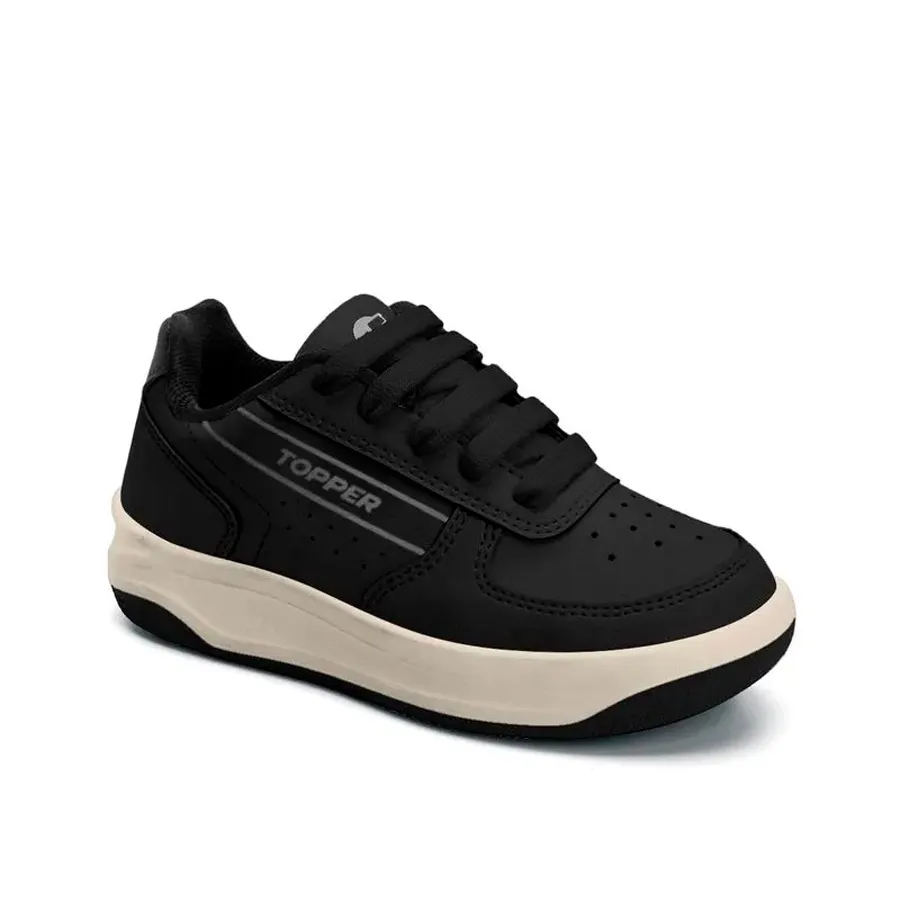 Imagen 1 de 5 de Zapatillas Topper Vigo Kids-NEGRO