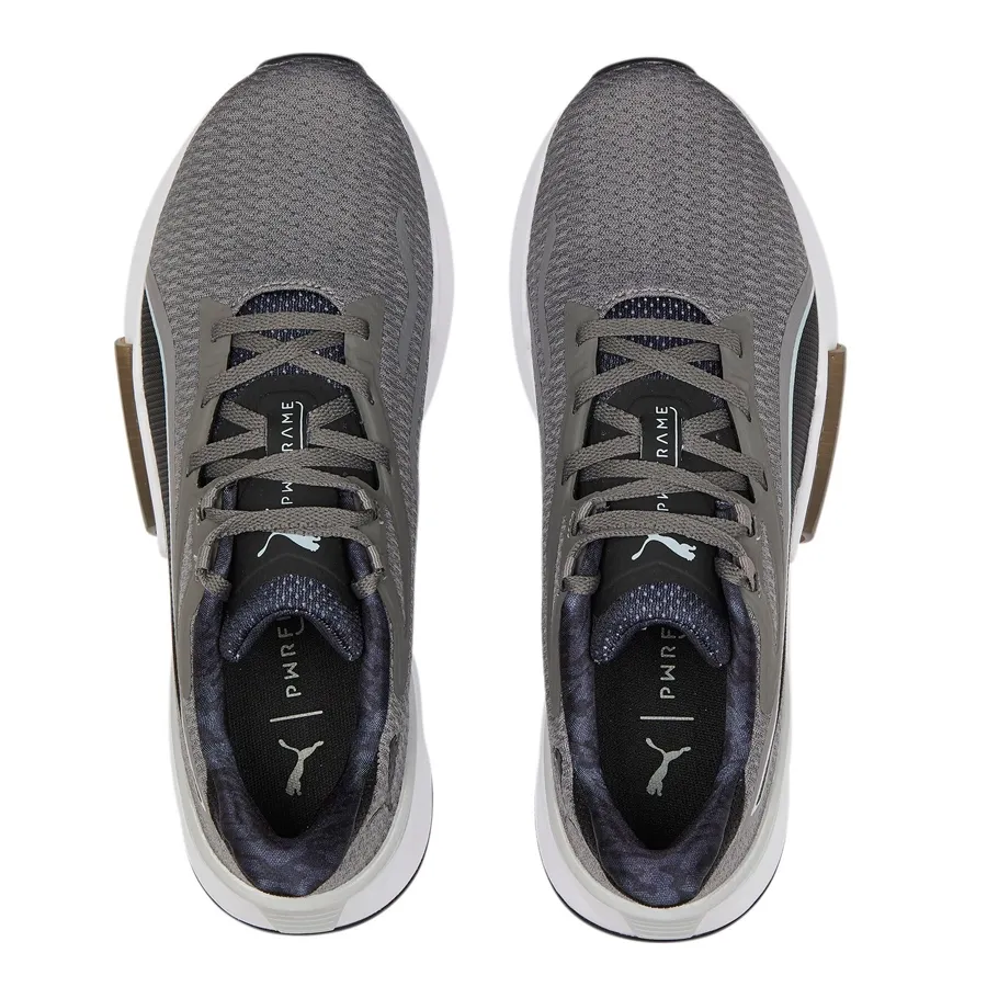 Imagen 3 de 5 de Zapatillas Puma Pwrframe-GRIS/NEGRO/BLANCO