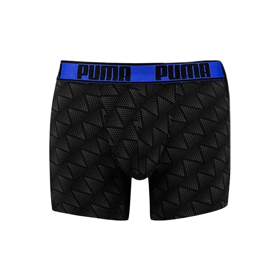 Imagen 0 de 2 de Boxer Puma 7309 Active Zig Zag-AZUL/NEGRO