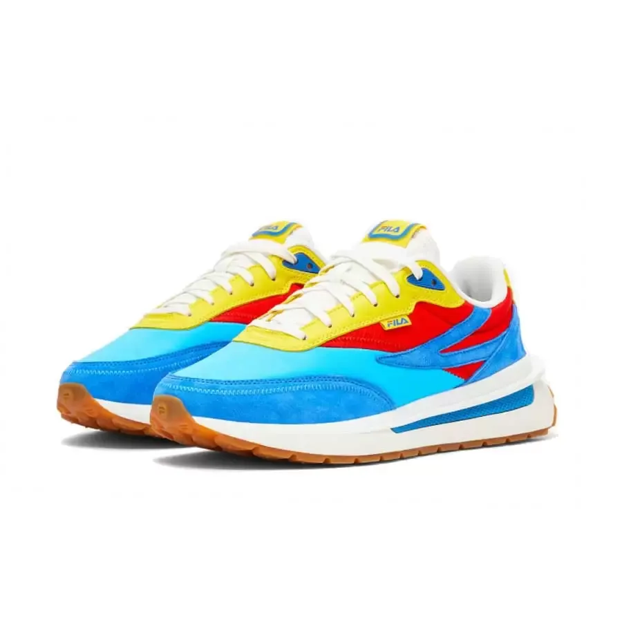 Imagen 3 de 6 de Zapatillas Fila Renno H-AZUL/ROJO/AMARILLO