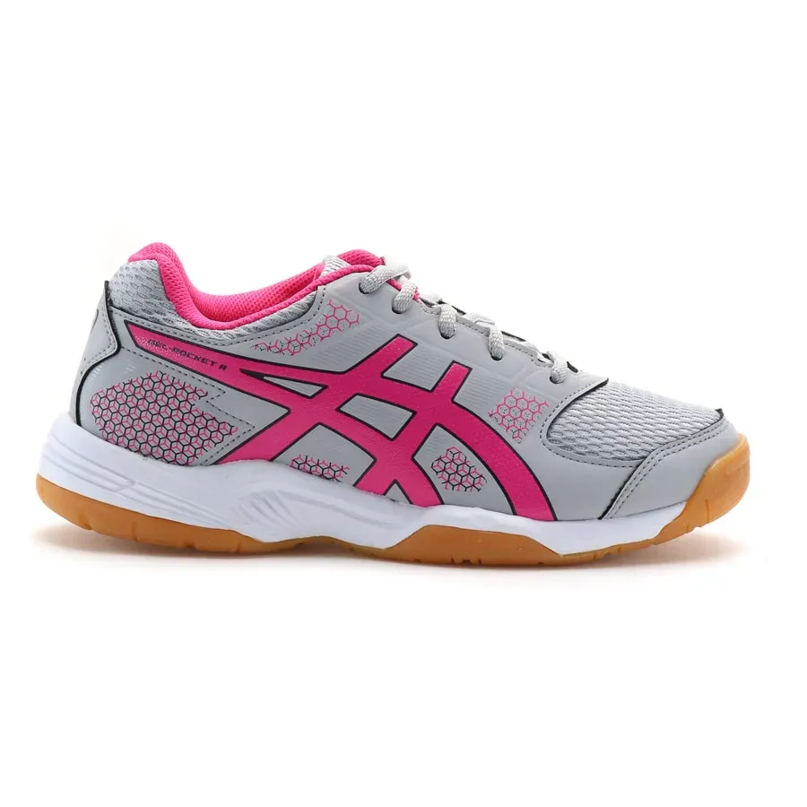 Imagen 4 de 5 de Zapatillas Asics Gel Rocket 8 A W-GRIS/ROSA