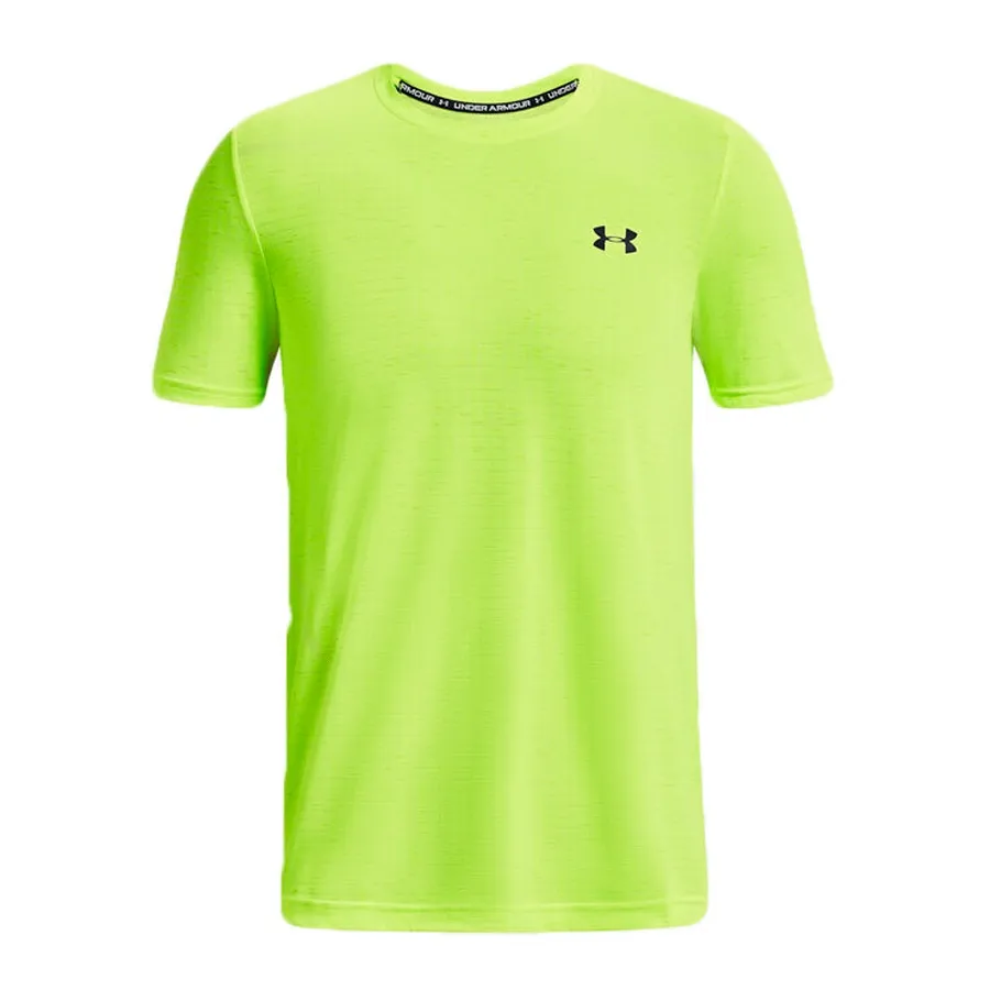 Imagen 0 de 6 de Remera Under Armour Seamless Grid-AMARILLO FLUOR