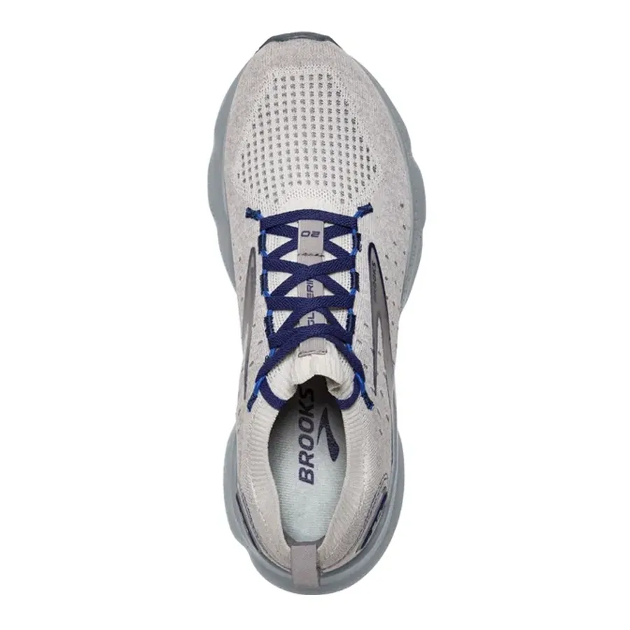 Imagen 4 de 5 de Zapatillas Brooks Glycerin Stealthfit 20-GRIS/AZUL