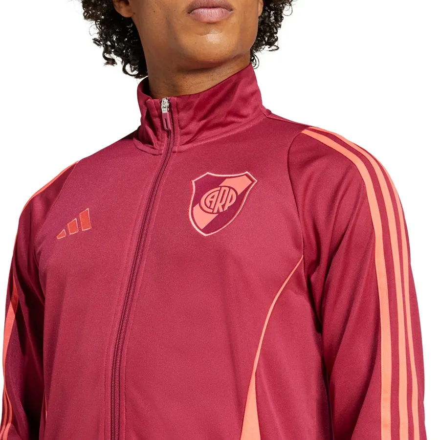 Imagen 5 de 7 de Conjunto adidas River Plate 24/25-BORDO/SALMON