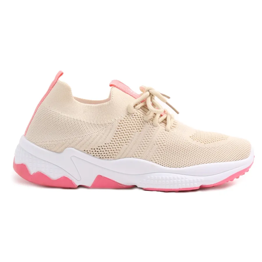 Imagen 0 de 5 de Zapatillas Atomik Deportivo Cordon Chateau-BEIGE/ROSA