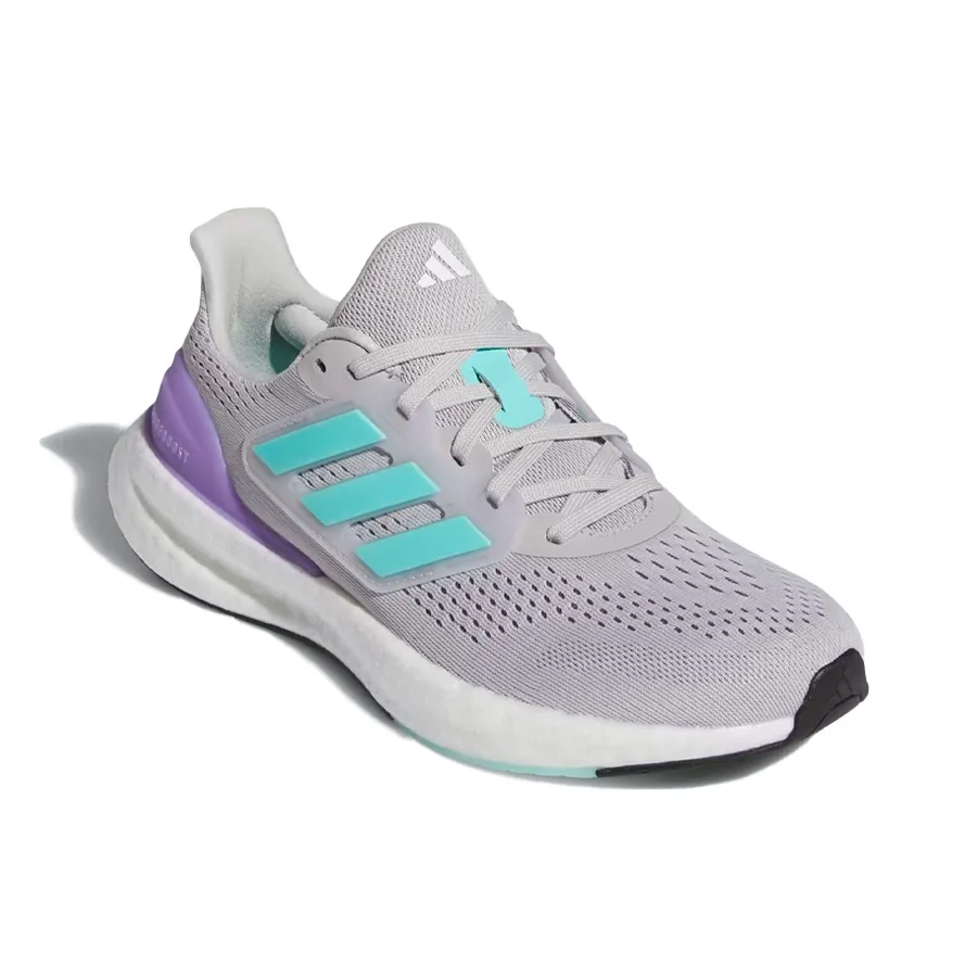 Imagen 1 de 6 de Zapatillas adidas Pureboost 23-GRIS/AQUA/LILA