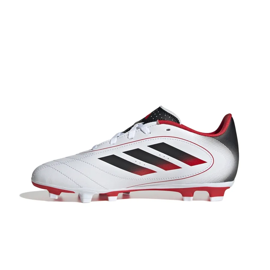 Imagen 2 de 7 de Botines adidas Goletto IX Fg-BLANCO/NEGRO/ROJO