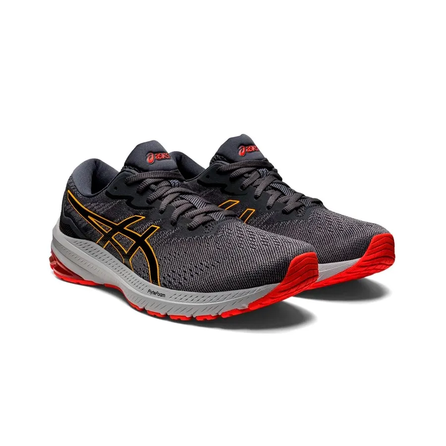 Imagen 1 de 7 de Zapatillas Asics Gt 1000 11 Standard-GRAFITO/AMARILLO/ROJO