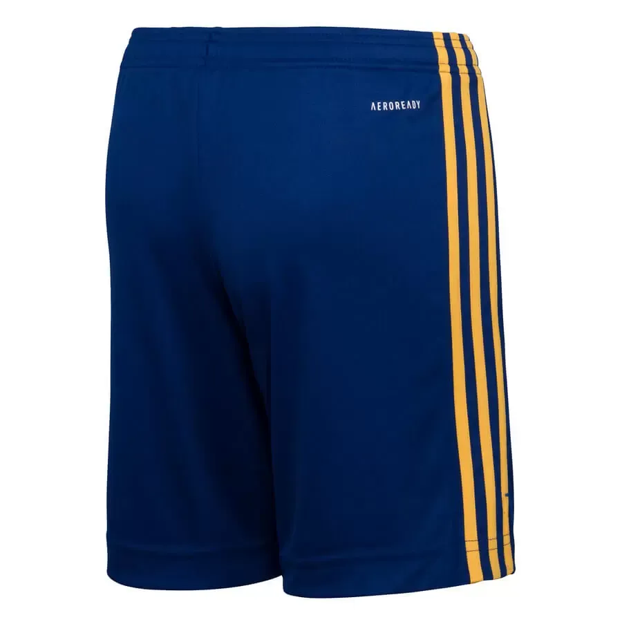 Imagen 1 de 2 de Shorts adidas Uniforme Titular Boca Juniors 20/21 Y-AZUL/AMARILLO