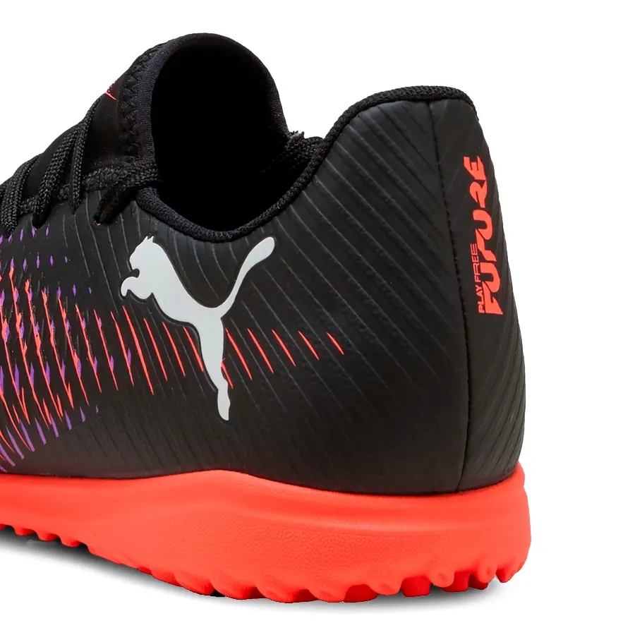 Imagen 5 de 6 de Botines Puma Future 8 Play Tt-NEGRO/VIOLETA/NARANJA