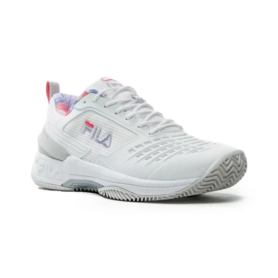 Imagen 2 de 9 de Zapatillas Fila Axilus Ace Clay-BLANCO/LILA/COBRE
