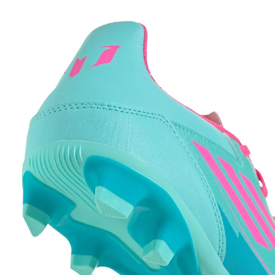 Imagen 6 de 7 de Botines adidas F50 Club Messi Fg-AQUA/ROSA FLUOR