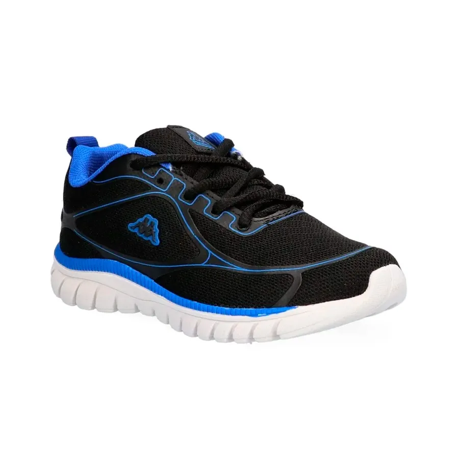 Imagen 1 de 5 de Zapatillas Kappa Rufo Kids-NEGRO/AZUL