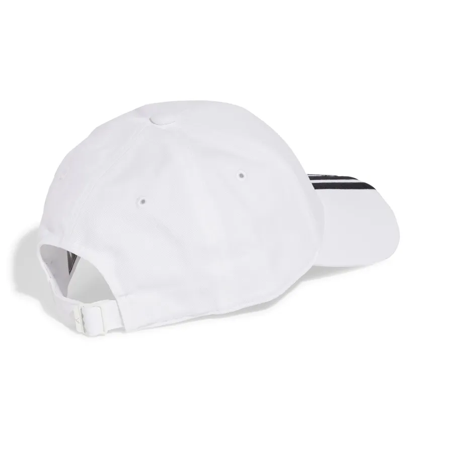 Imagen 1 de 4 de Gorra adidas Beisbol 3 Tiras-BLANCO/NEGRO