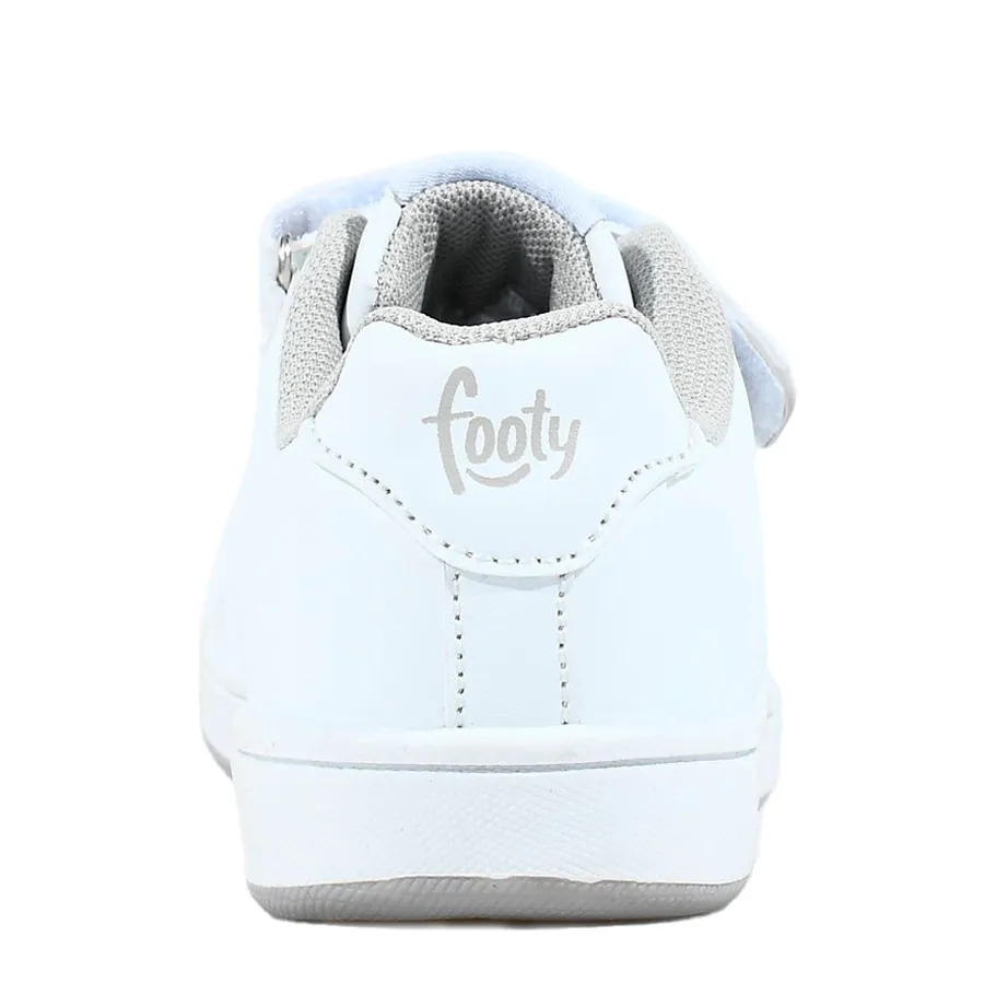 Imagen 1 de 3 de Zapatillas Footy Escolar Stanford 21-BLANCO/GRIS