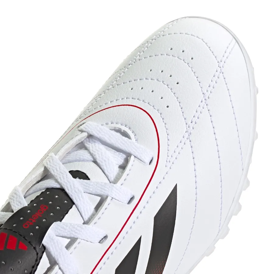 Imagen 7 de 8 de Botines adidas Goletto IX Tf IX-BLANCO/NEGRO/ROJO