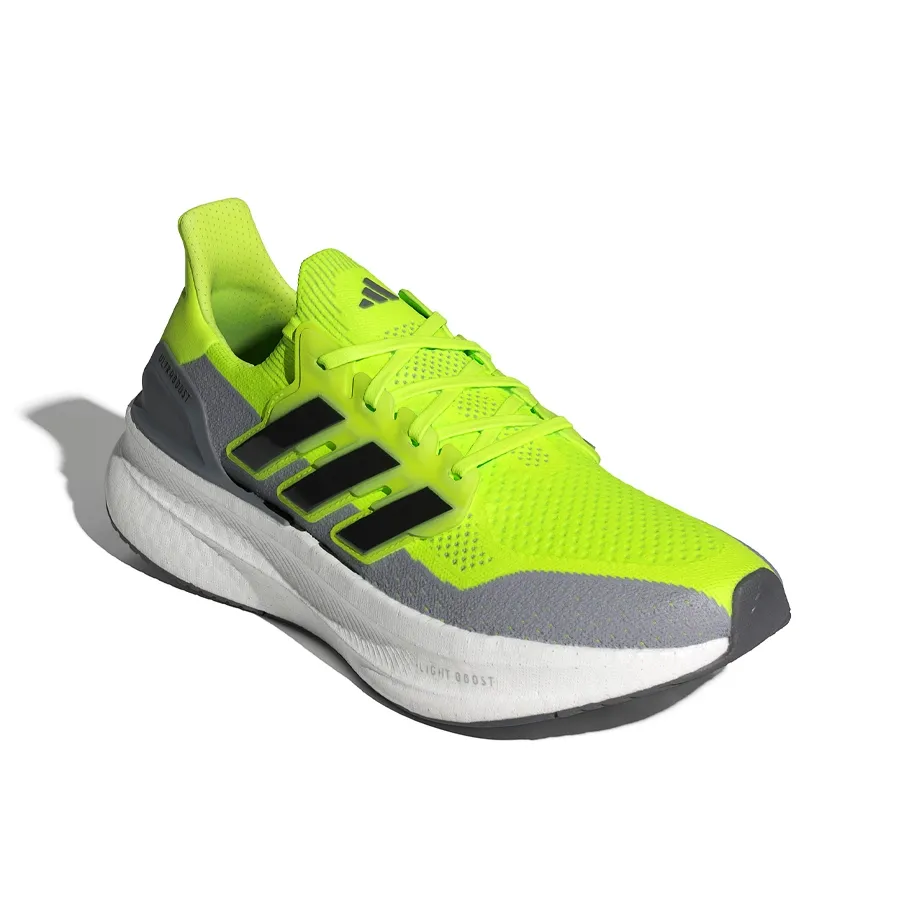 Imagen 2 de 9 de Zapatillas adidas Ultraboost 5-VERDE FLUOR/NEGRO/GRIS