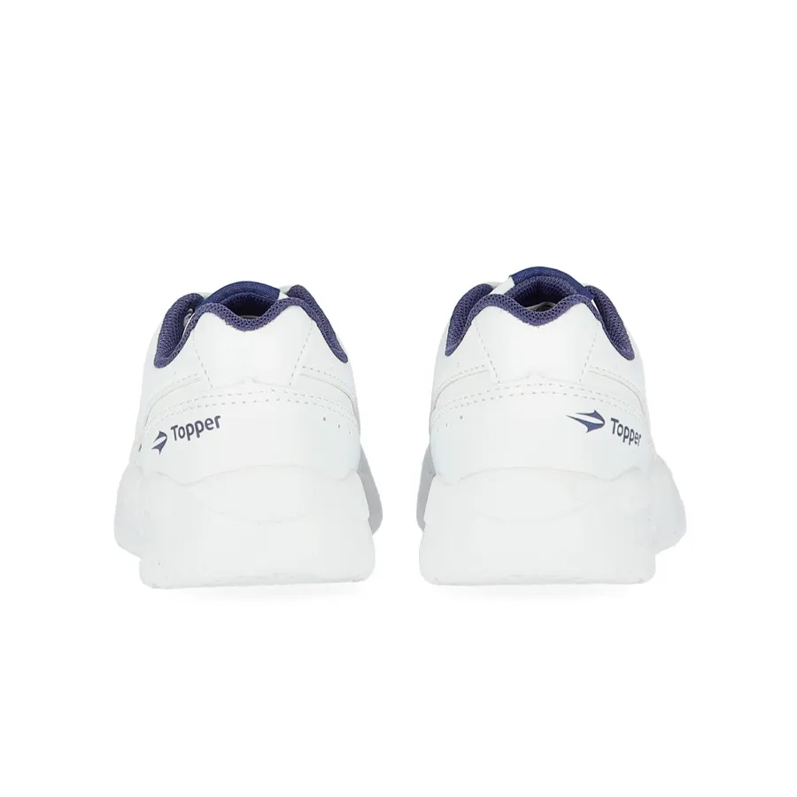 Imagen 2 de 5 de Zapatillas Topper Artic II Kids-BLANCO/MARINO