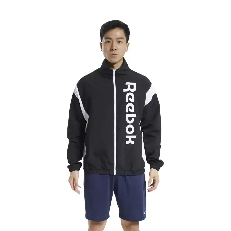 Imagen 0 de 5 de Campera Reebok Te Ll Woven-NEGRO/BLANCO