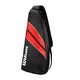raquetero-wilson-federer-super-sling-NEGRO/ROJO