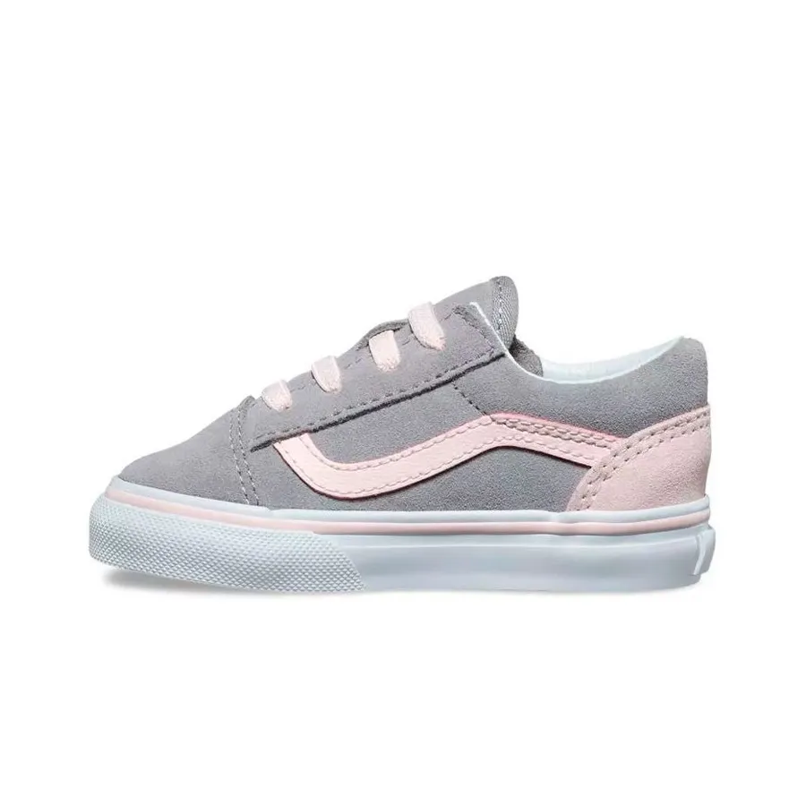 Imagen 1 de 4 de Zapatillas Vans T Old Skool-GRIS/ROSA