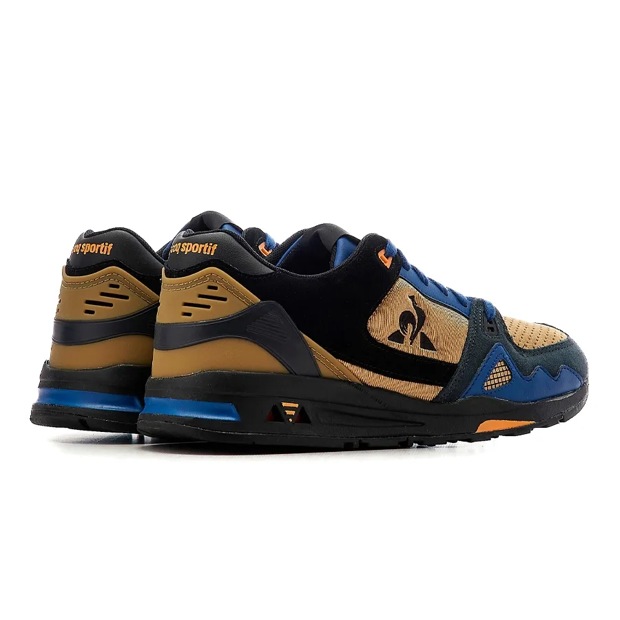 Imagen 2 de 5 de Zapatillas Le Coq Sportif Lcs R1000 Street Craft-NEGRO/AZUL/DORADO