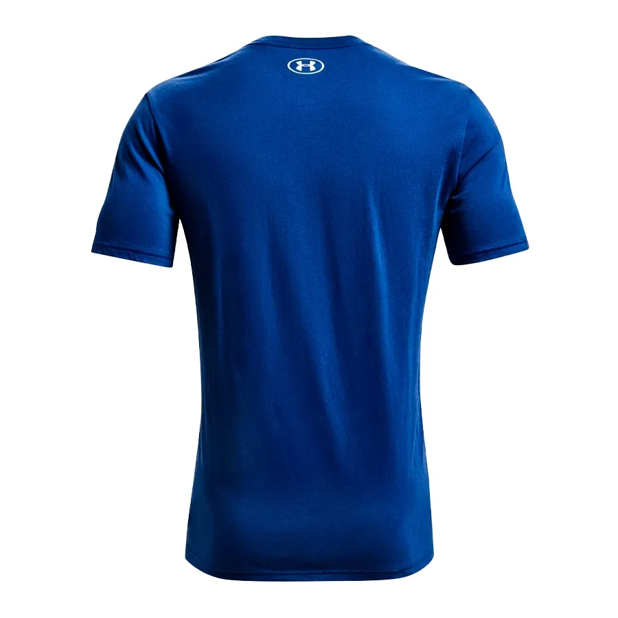 Imagen 4 de 5 de Remera Under Armour Boxed Symbol-AZUL