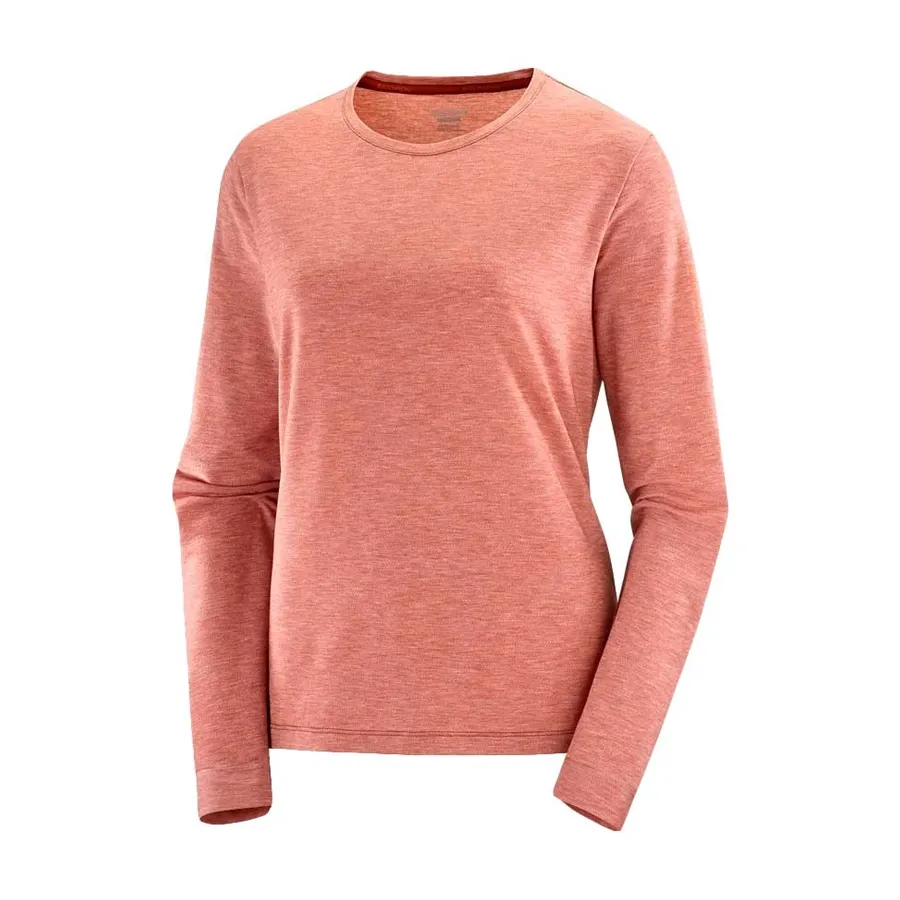 Imagen 0 de 5 de Remera Salomon Essential Lightwarm-SALMON