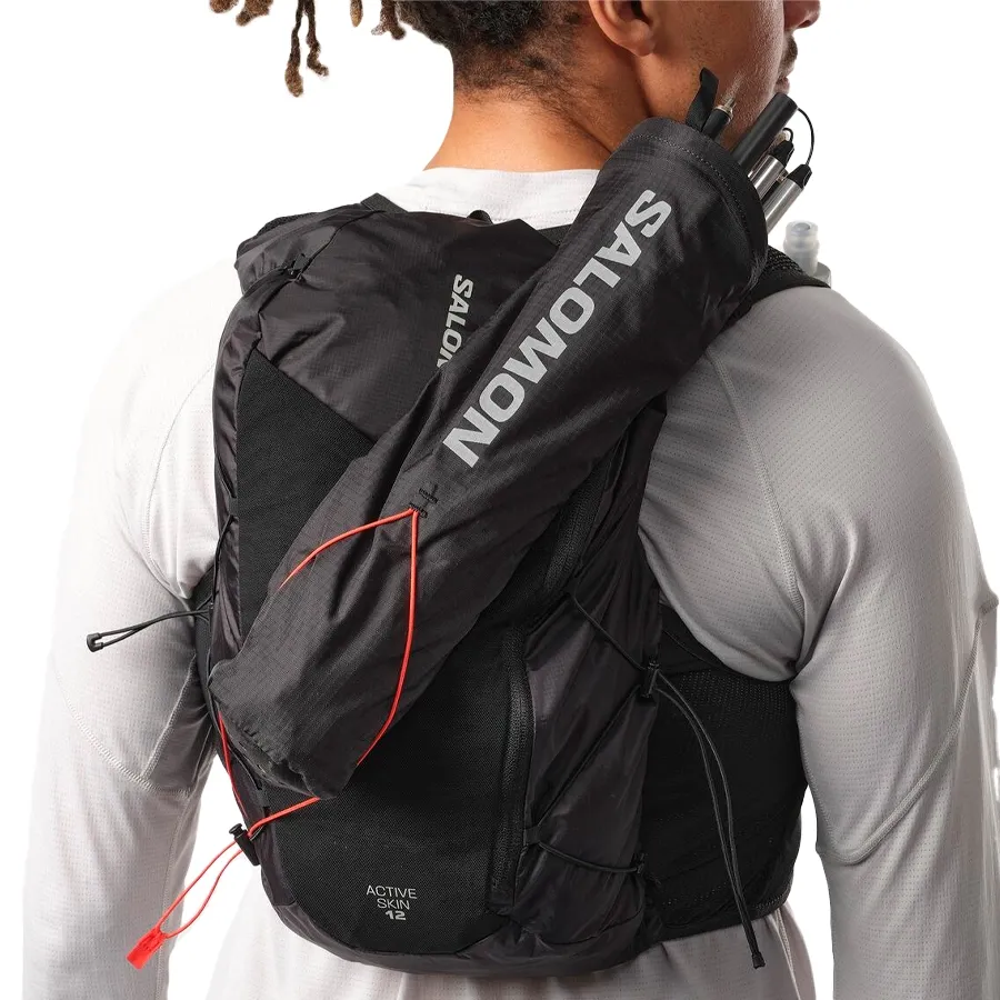 Imagen 5 de 8 de Chaleco de Hidratación Salomon Active Skin 12-NEGRO
