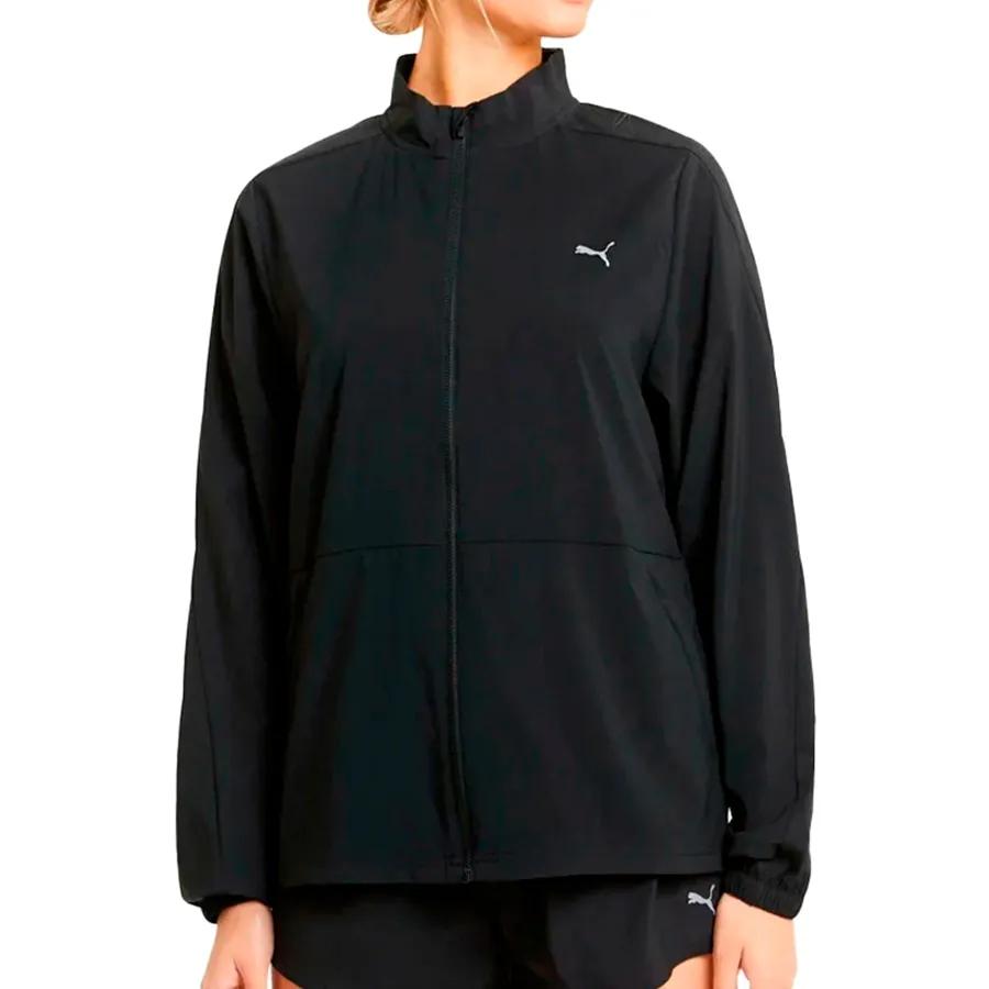 Imagen 2 de 6 de Campera Puma Run Favorite Woven-NEGRO