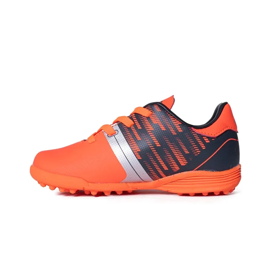 Imagen 1 de 4 de Botines Topper Kaiser II Kids-CORAL FLUO/NEGRO