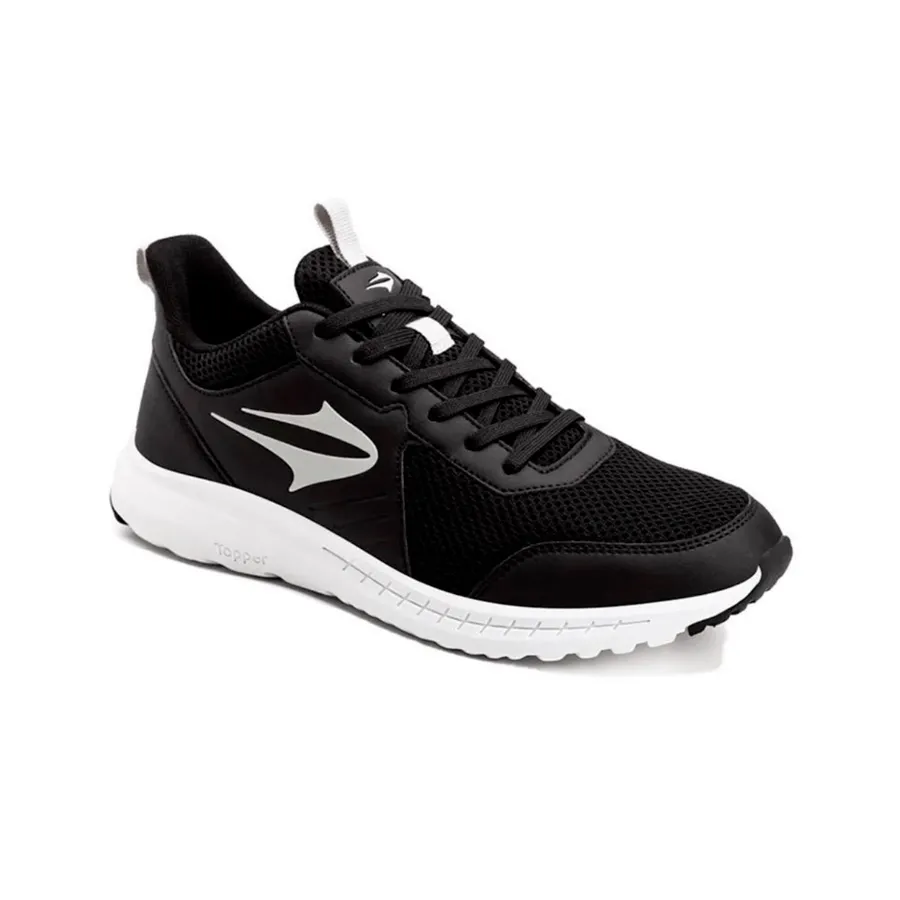 Imagen 2 de 4 de Zapatillas Topper Wind V-NEGRO/GRIS