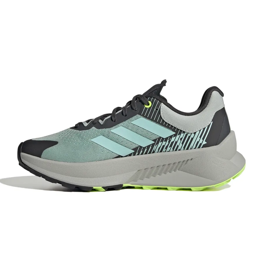 Imagen 2 de 7 de Zapatillas adidas Terrex Soulstride Flow Gtx-AQUA/GRIS/NEGRO