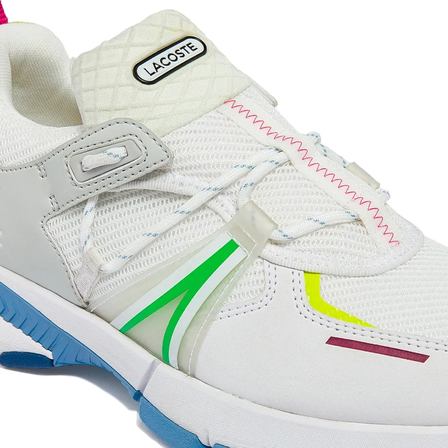 Imagen 4 de 5 de Zapatillas Lacoste L 003-BLANCO/FUCSIA/AZUL