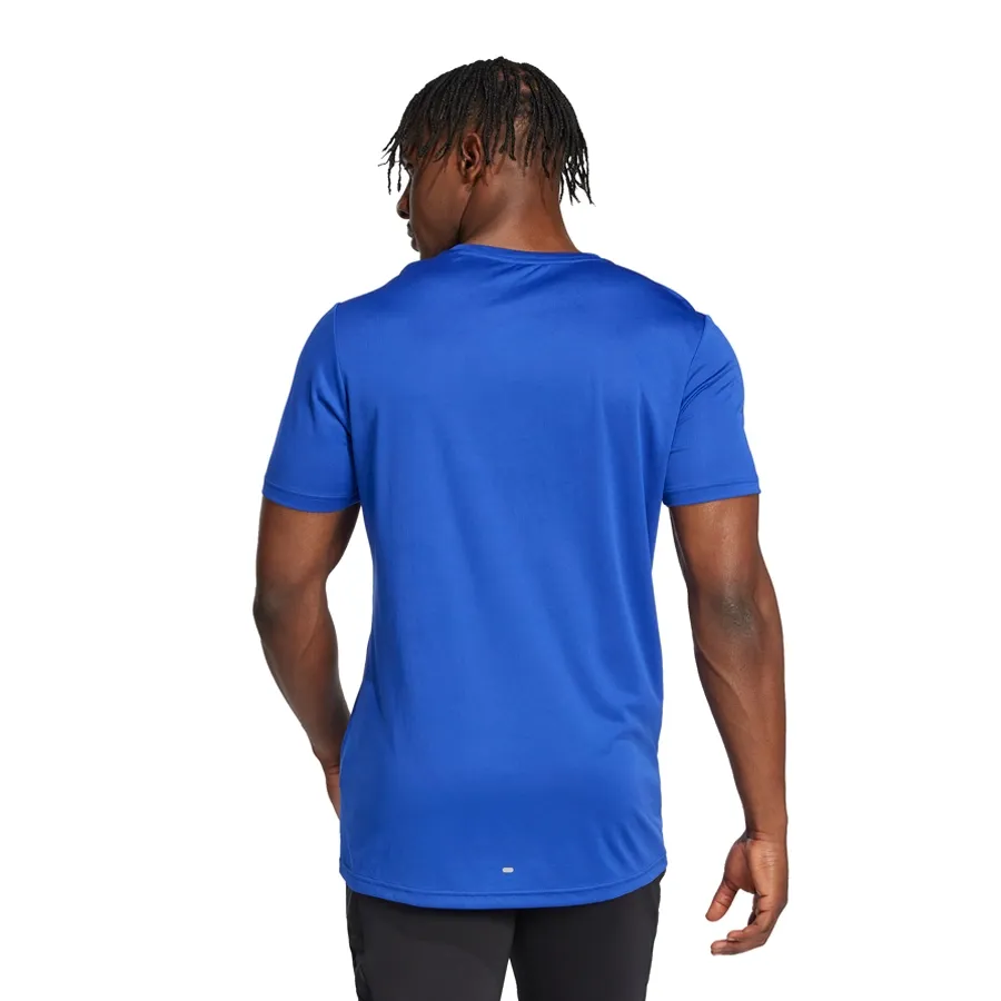 Imagen 1 de 5 de Remera adidas Run It-AZUL FRANCIA/ROSA