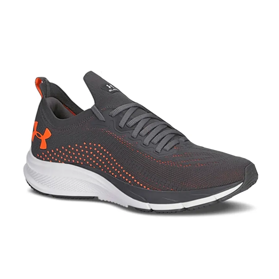 Imagen 2 de 5 de Zapatillas Under Armour Chargued Sligth Lam-GRIS/NARANJA