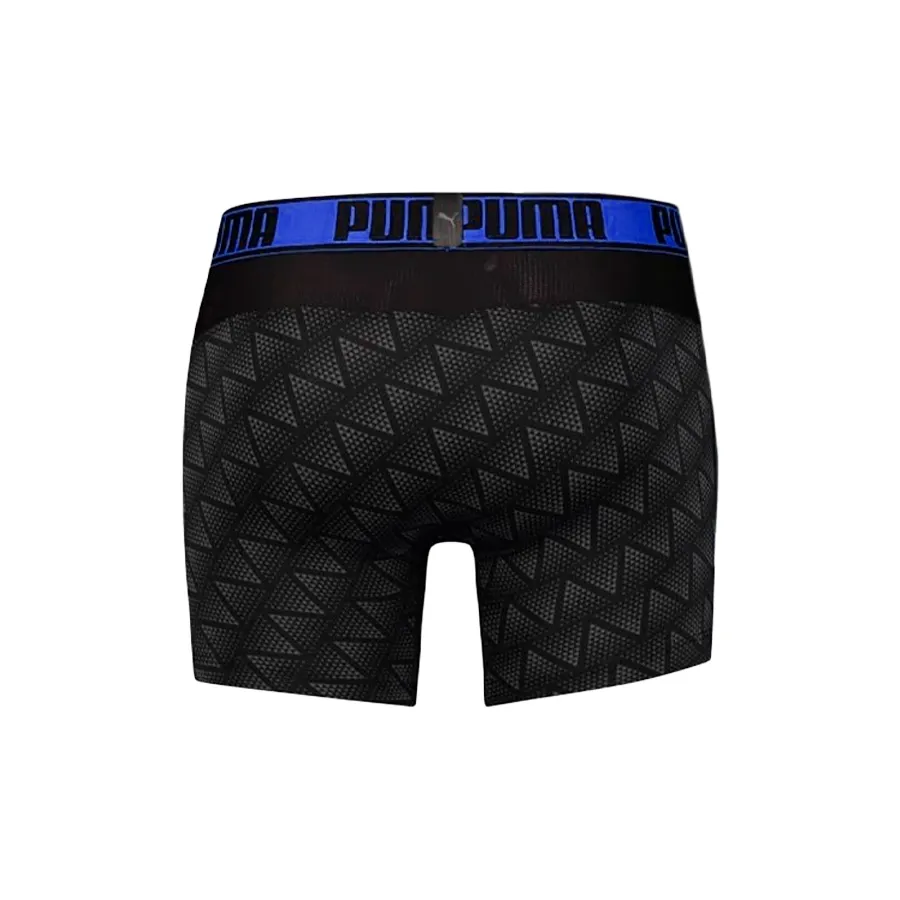 Imagen 1 de 2 de Boxer Puma 7309 Active Zig Zag-AZUL/NEGRO