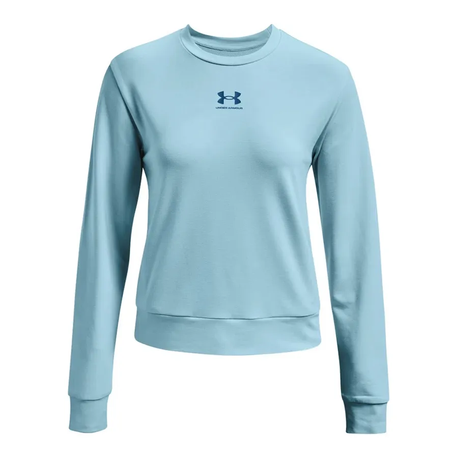 Imagen 0 de 2 de Buzo Under Armour Rival Terry Crew-CELESTE