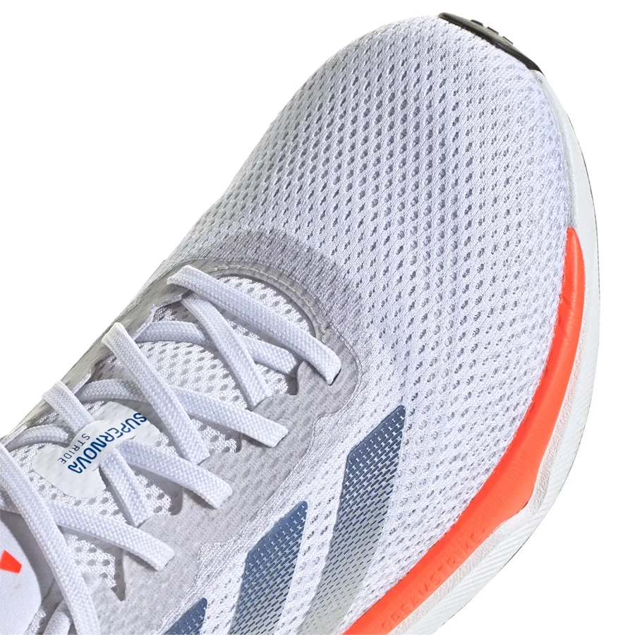 Imagen 6 de 9 de Zapatillas adidas Supernova Stride-BLANCO/NARANJA/AZUL