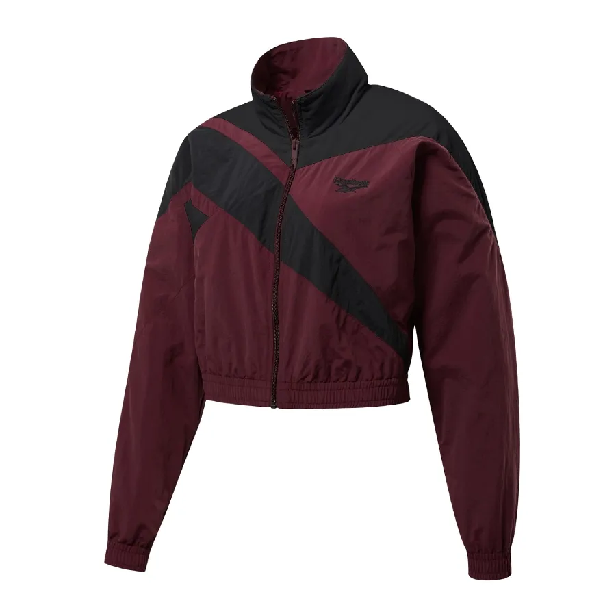 Imagen 0 de 7 de Campera Reebok Corta Classics Vector Cropped-BORDO/NEGRO