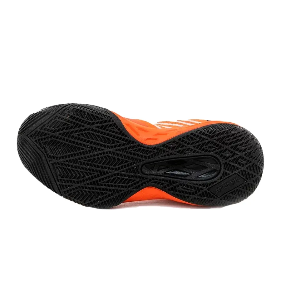 Imagen 5 de 6 de Zapatillas Atomik Kevin V23-NEGRO/NARANJA