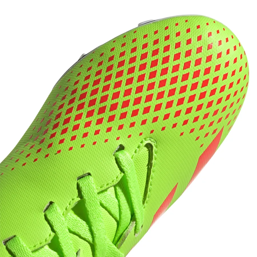 Imagen 7 de 8 de Botines adidas Predator 20.4 Fxg-VERDE FLUOR/ROJO