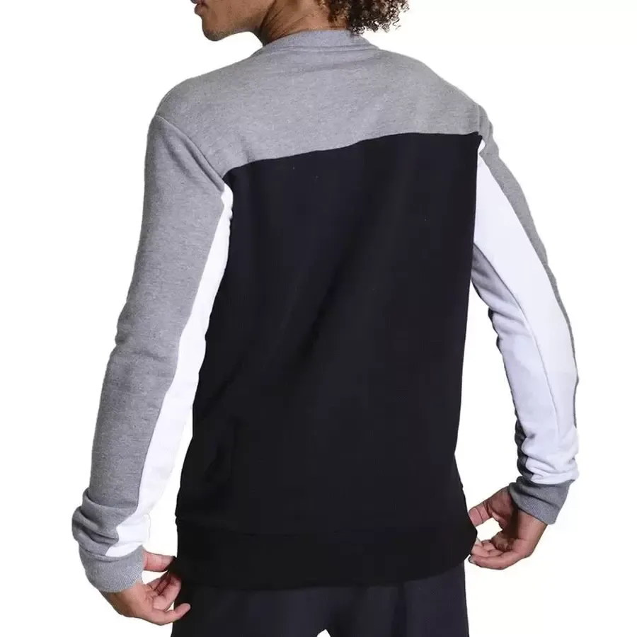 Imagen 1 de 3 de Buzo Fila Letter Colors-GRIS/BLANCO/NEGRO