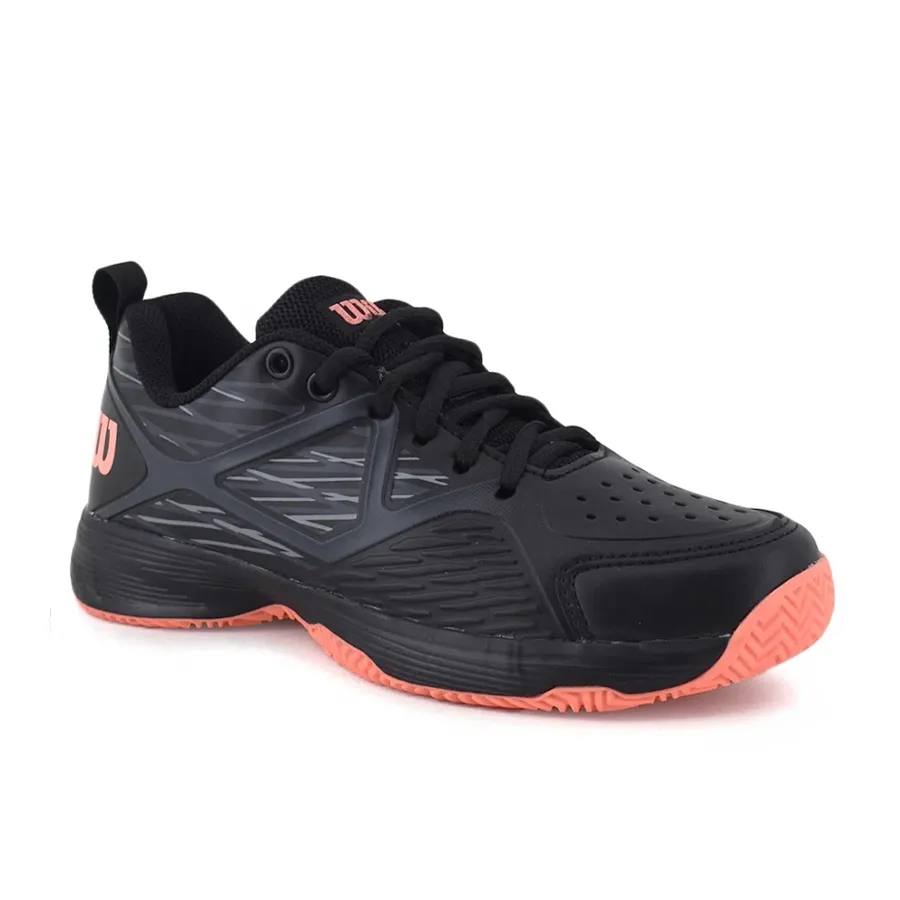 Imagen 1 de 5 de Zapatillas Wilson Slice 2 Clay-NEGRO/NARANJA