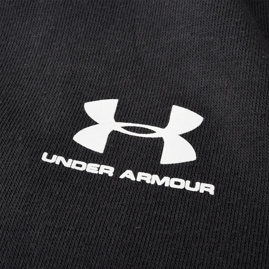Imagen 3 de 4 de Campera Under Armour Rival Terry Fz Hoodie-NEGRO