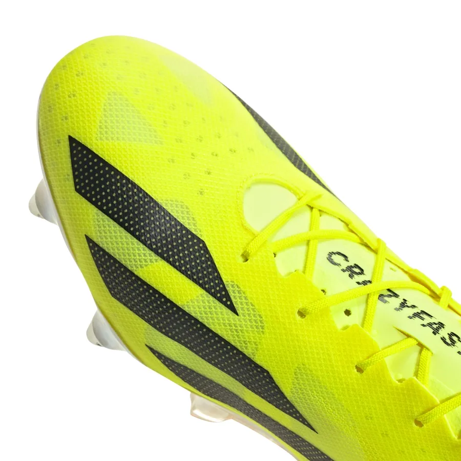 Imagen 6 de 8 de Botines adidas X Crazyfast+-AMARILLO FLUOR/NEGRO