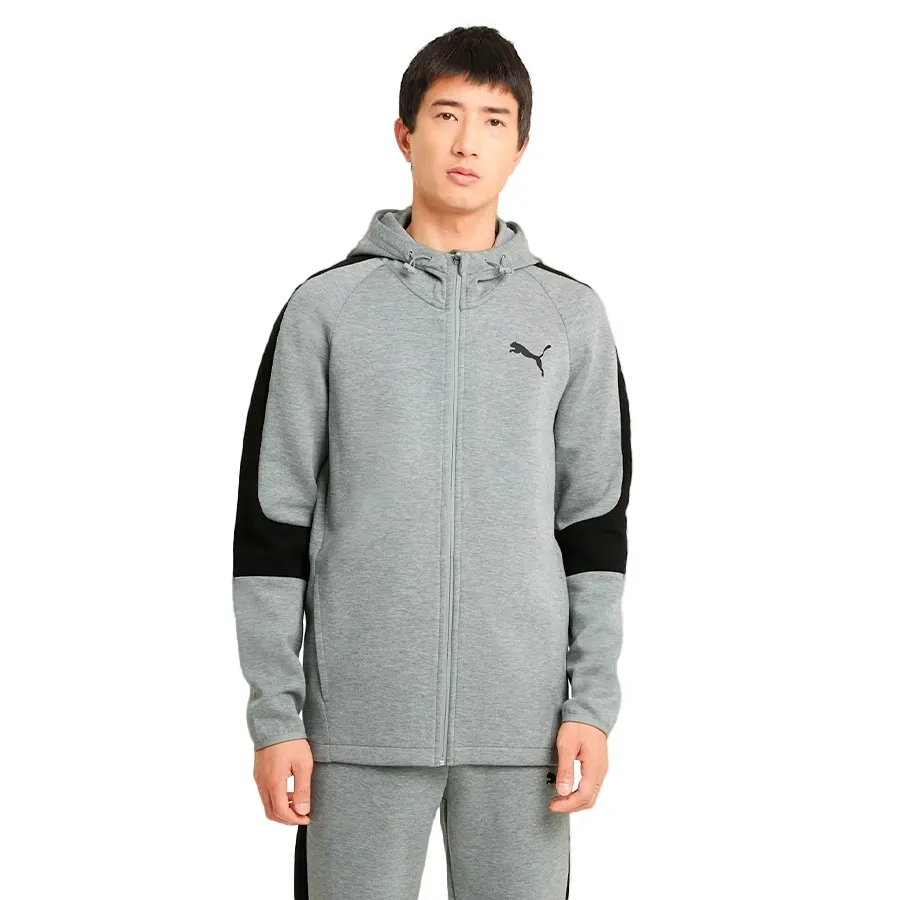 Imagen 2 de 4 de Campera Puma Evostripe Core Fz Hoodie-GRIS