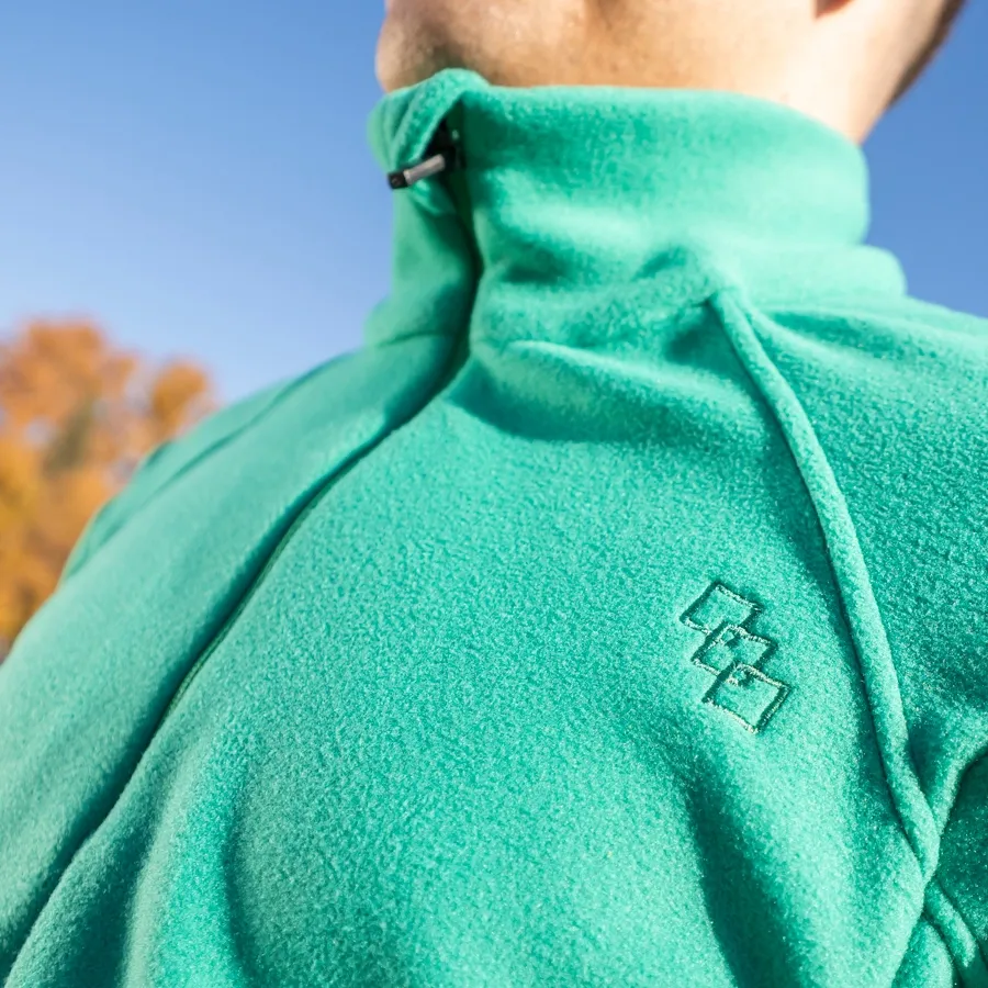 Imagen 5 de 6 de Buzo Kamp Micropolar Medio Cierre-VERDE