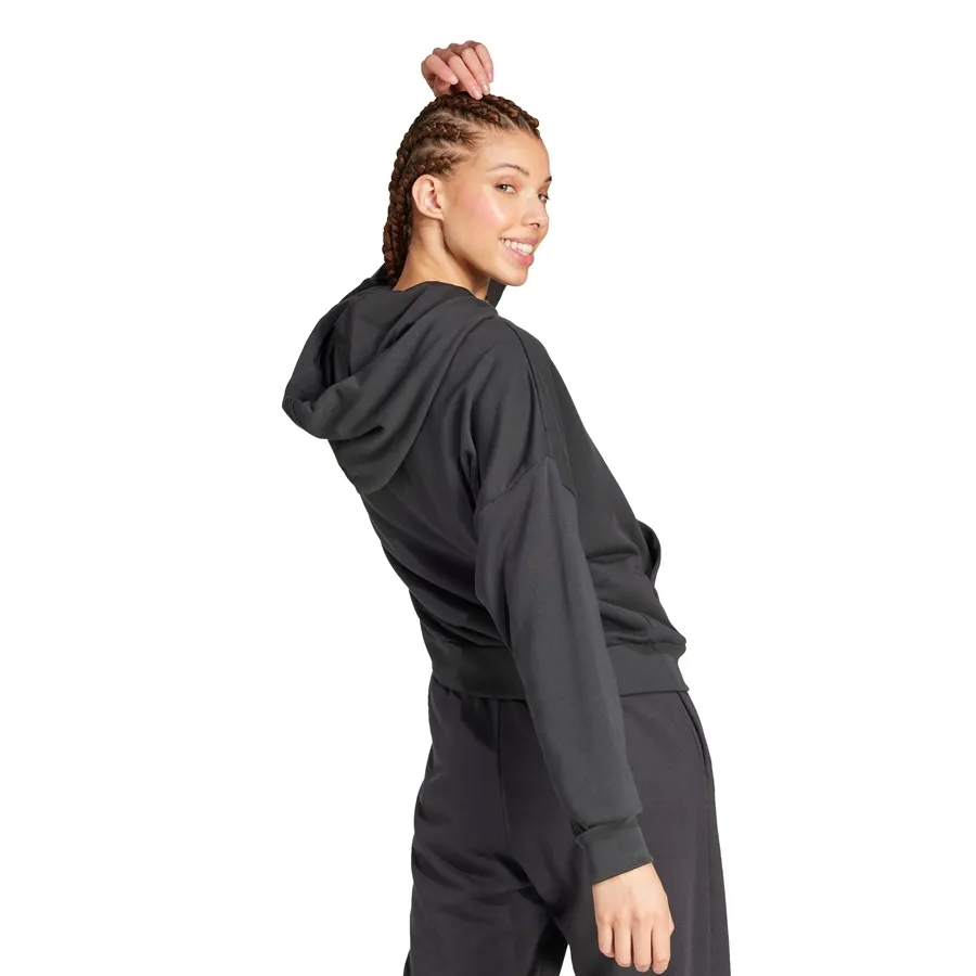 Imagen 1 de 5 de Buzo adidas Essentials Big Logo French-NEGRO/BLANCO